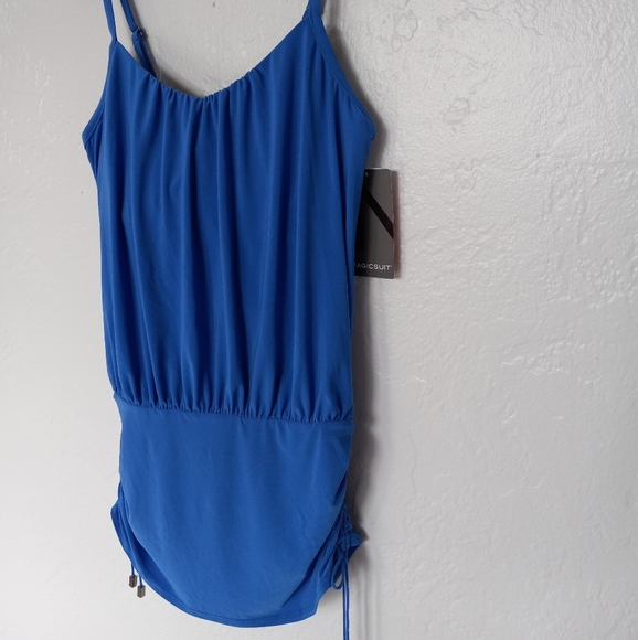 Magicsuit Scarlett DD Cup One Piece Swimsuit Electric Blue New With Tags 16DD - Picture 3 of 16
